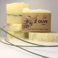 Натуральное мыло Оливковое